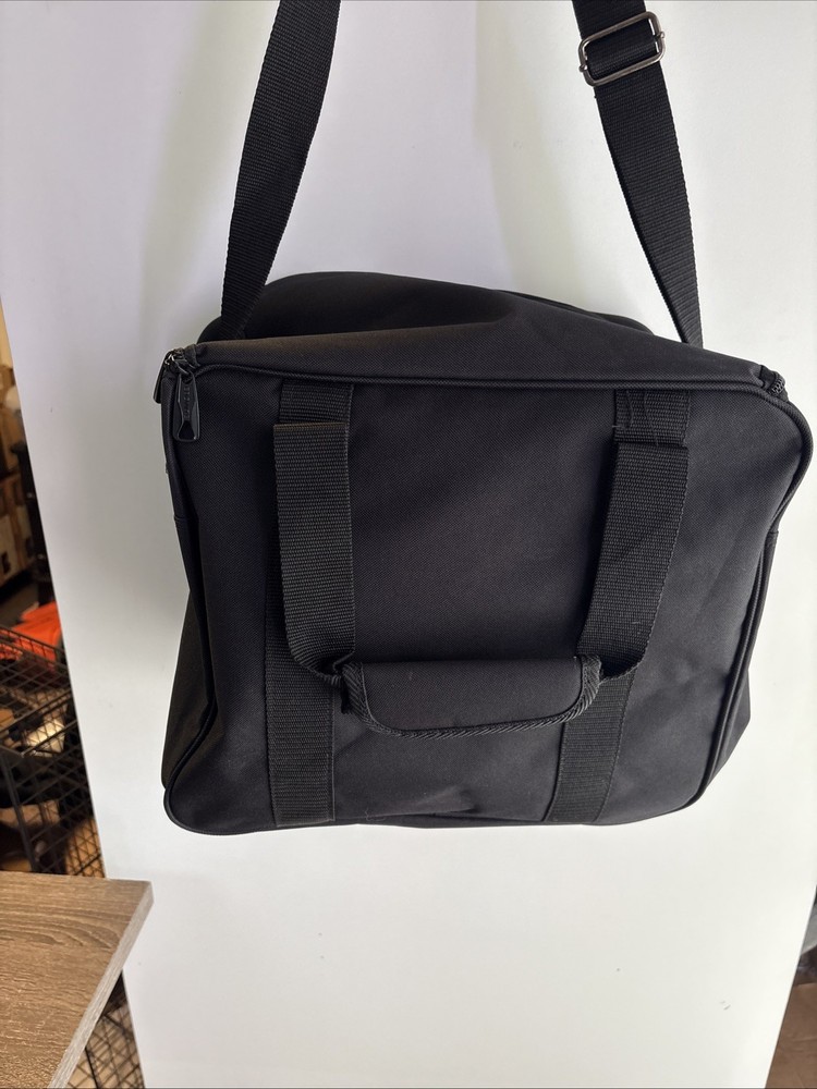 Ebonite Basic 1 Ball Shoulder Tote Bowling Bag Black 125BBLK