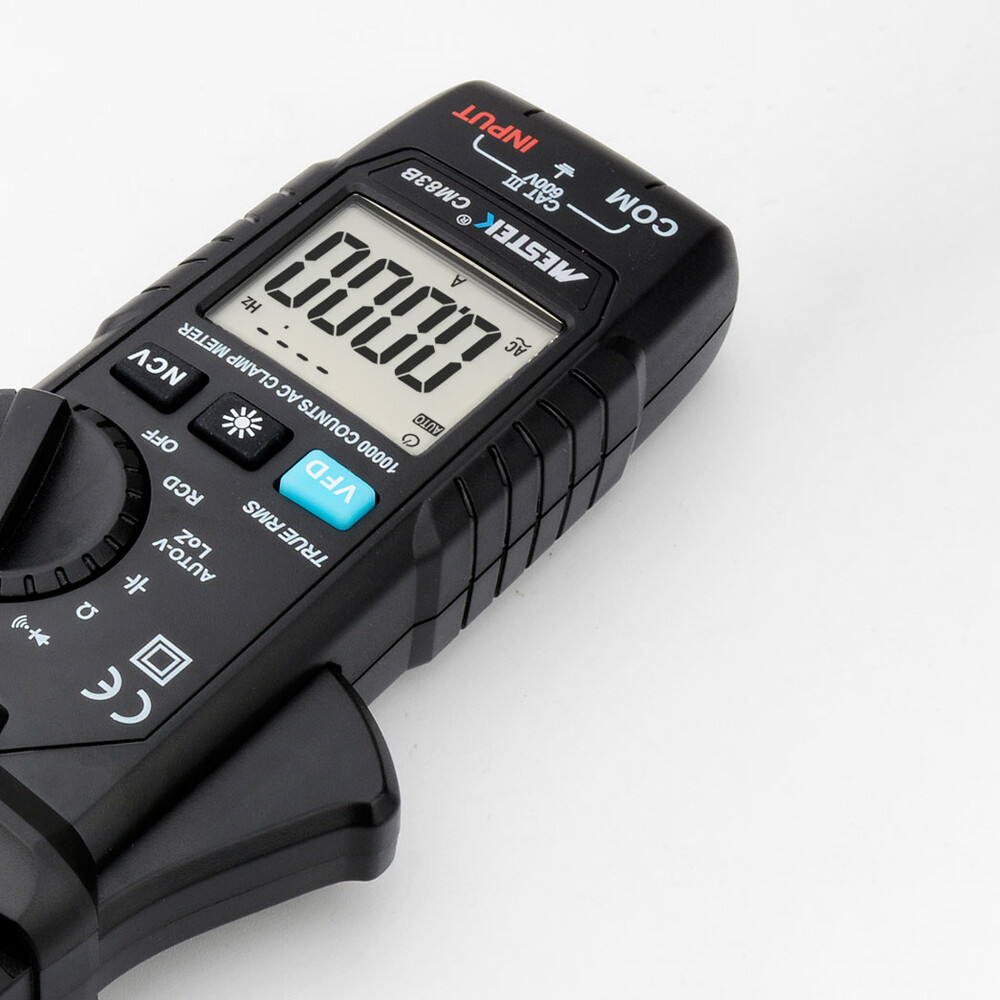 MESTEK Digital Clamp Meter 600A AC Current 600V AC/ Voltage Capacitance D3Q6