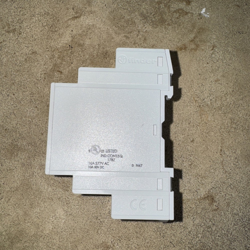 Finder 16A Multifunction Programmable SMARTimer 12-24VAC/DC w/ 2 Channels Used.