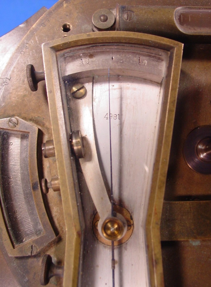 1876 Young & Sons Solar Compass - Missing Solar Attachment