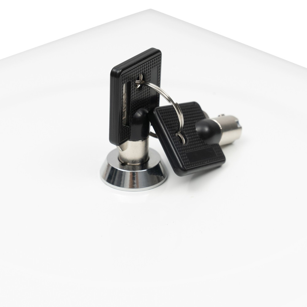 25" White Candy Vending Machine - Durable, Secure, Fun for All Ages