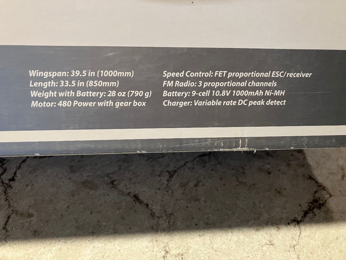 Parkzone FW-190 RC Warbird Airplane - RTF Version