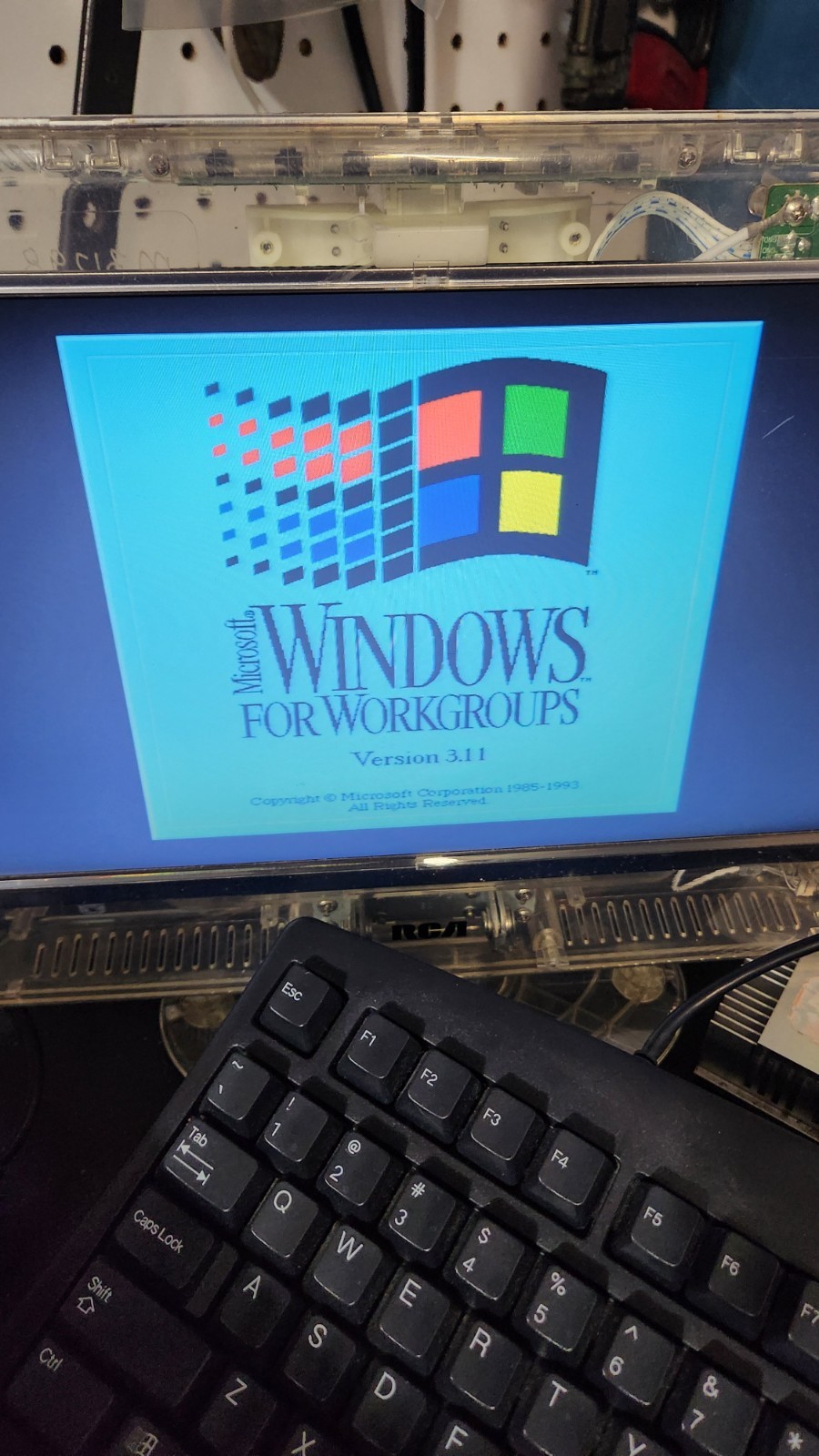 Vintage Packard Bell Executive 486SXES MODEL PB 23 Desktop Computer TESTED WORKS