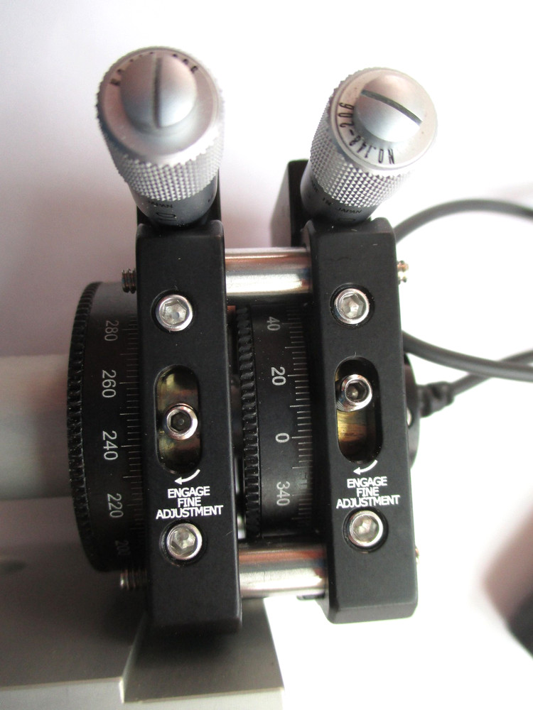 CPS450 450nm Collimated Laser Module w/Precision Cage Rotation Micrometer Mounts