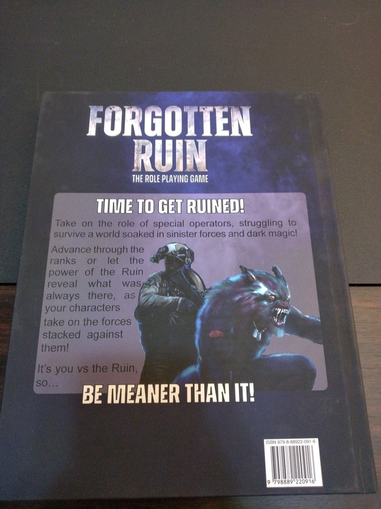 Forgotten Ruin Roleplaying Game