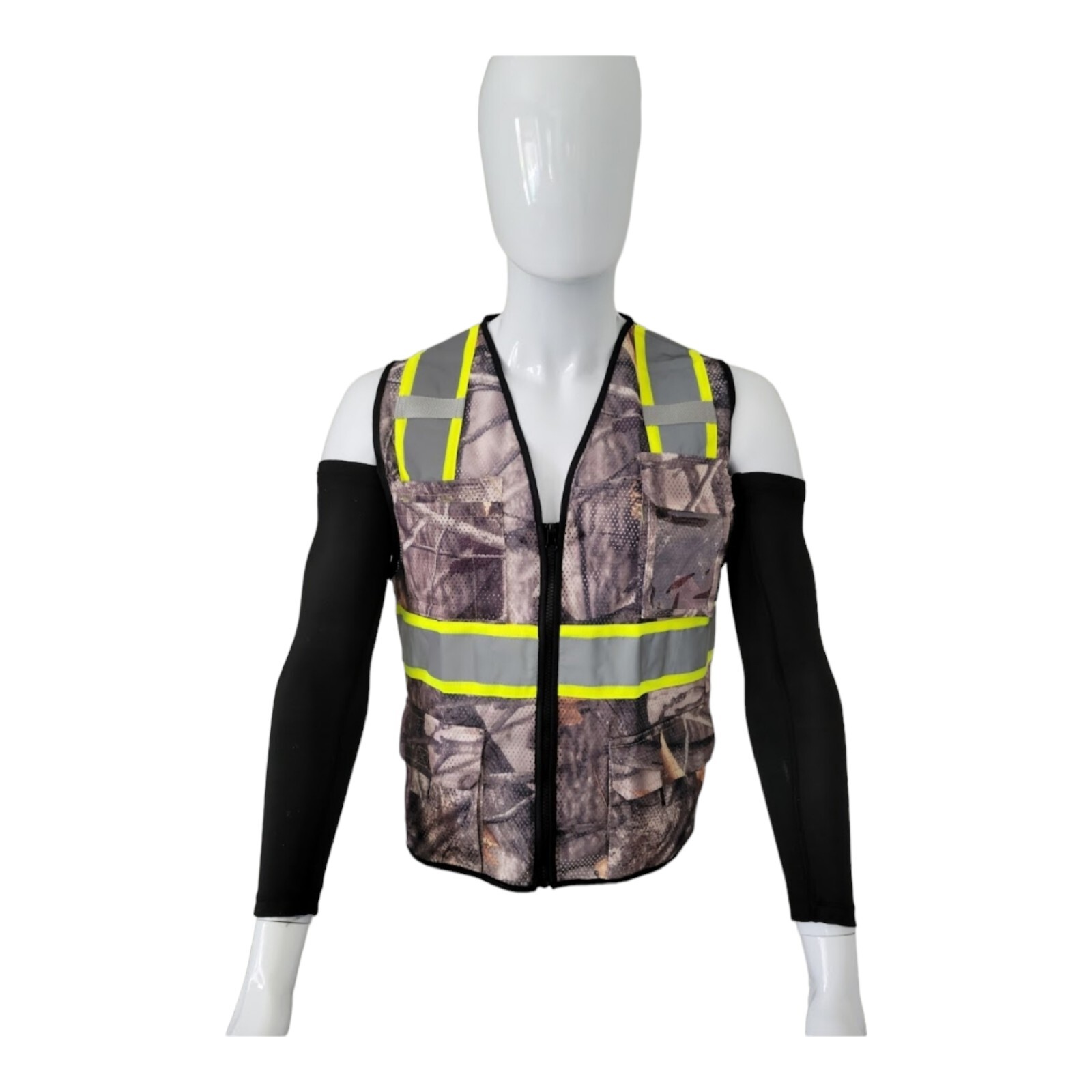 Two Tones Safety Vest ,With Multi-Pocket