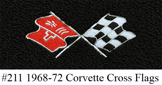 1963-1967 Corvette C2 Floor Mats - 2pc - Loop