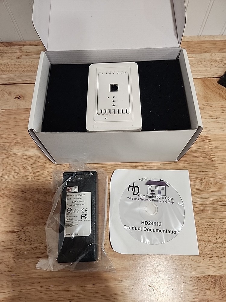 HD Communications In Wall WLAN Access POINT.