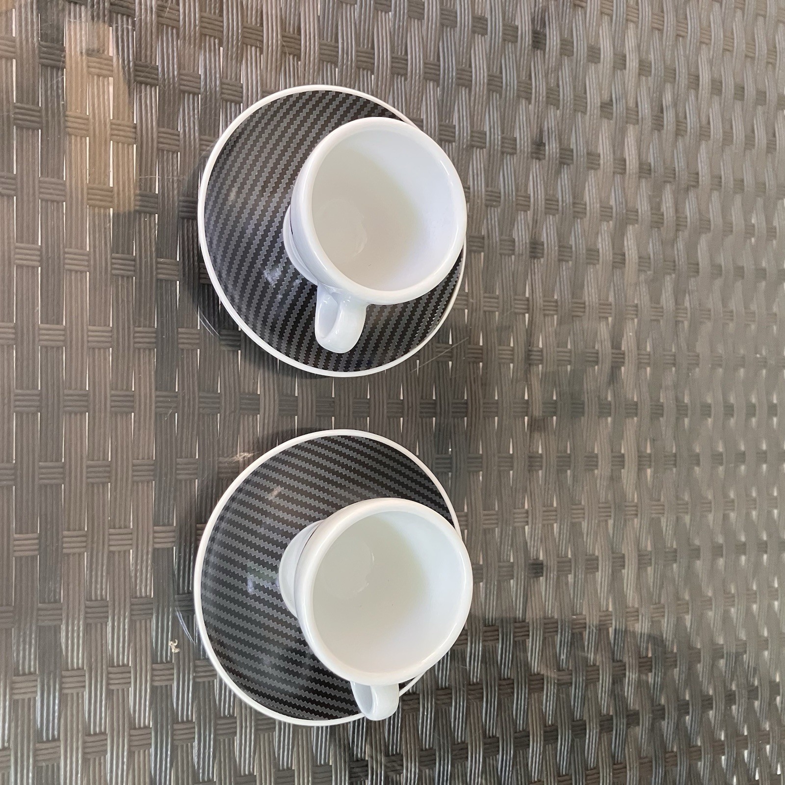 Mercedes-Benz AMG ASA Selection Espresso Cup Set 2 Racing Rare Saucer