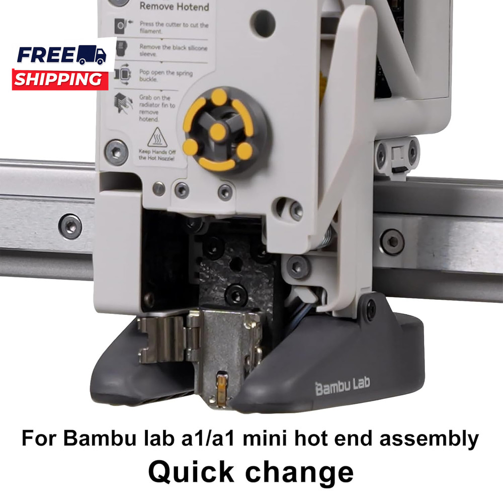 Upgraded A1 Hotend Heating Assembly Kit for Bambu Lab A1/A1 Mini 3D Printers