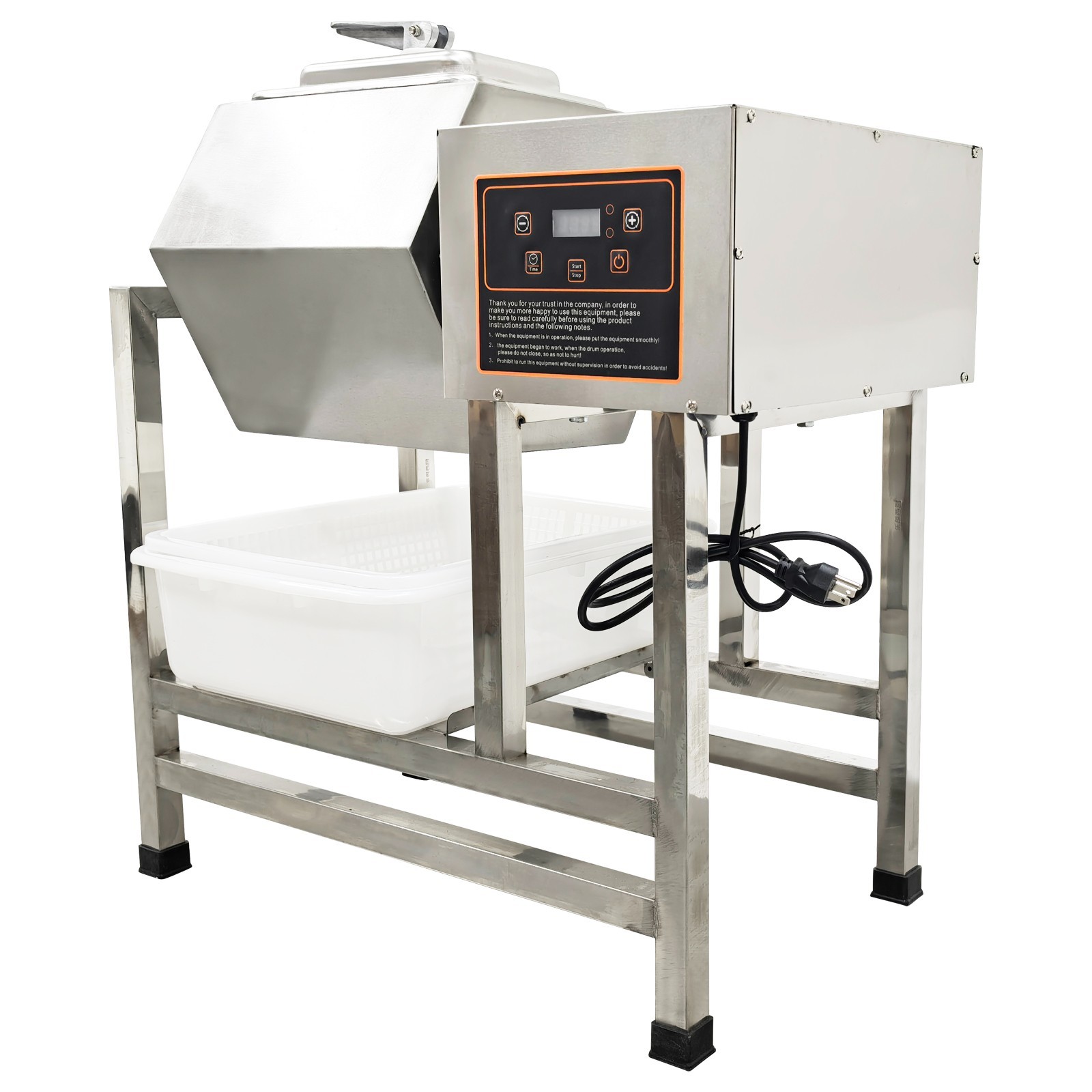 38L Automatic Meat Mixer Pickling Machine Tumbler Marinator Kimchi Maker