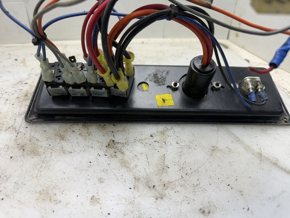 Front Flush Mount Trolling Motor Control Panel