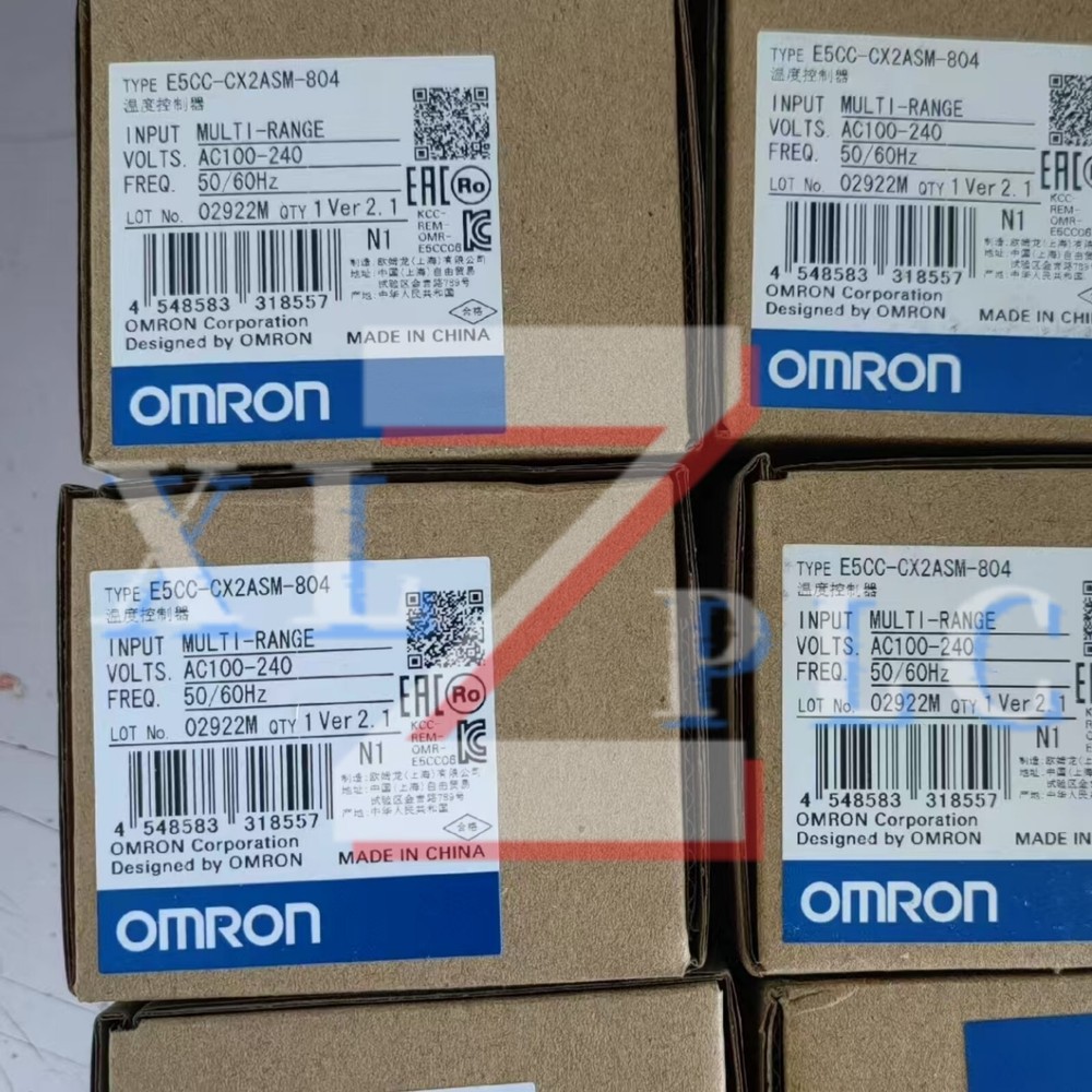 1PCS New Omron E5CC-CX2ASM-804 100-240VAC Temperature Controller In Box*