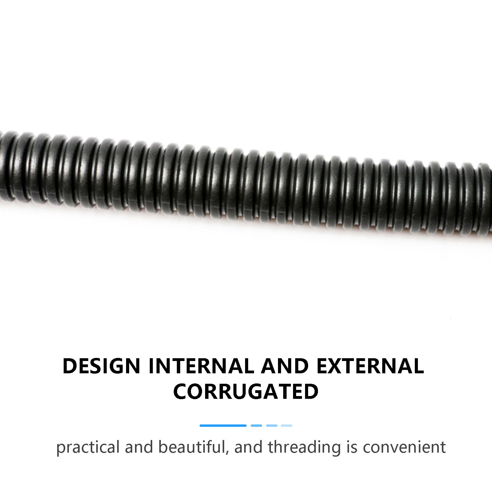 Split Wire Loom Conduit Tube For Automotive/Home Wire Protector Harness Wrap Lot