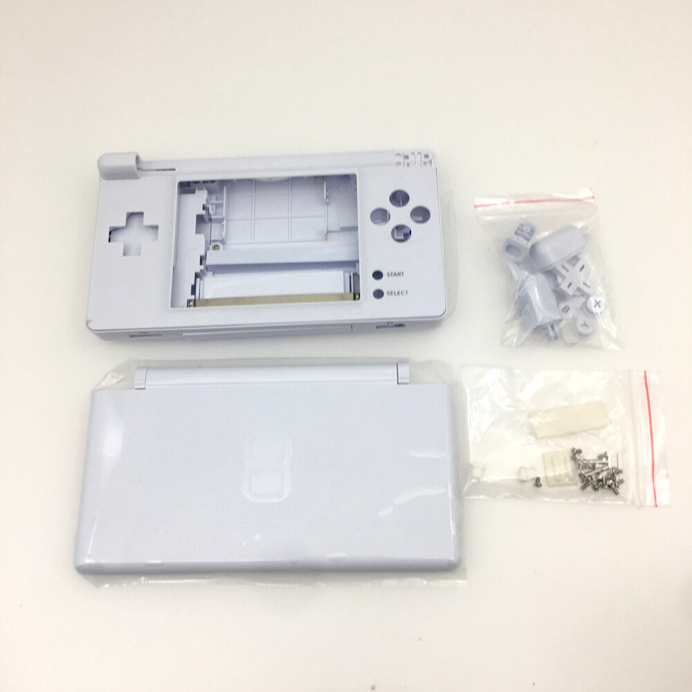 Replacement White Full Housing Shell + Screwdriver kit For Nintendo DS Lite NDSL