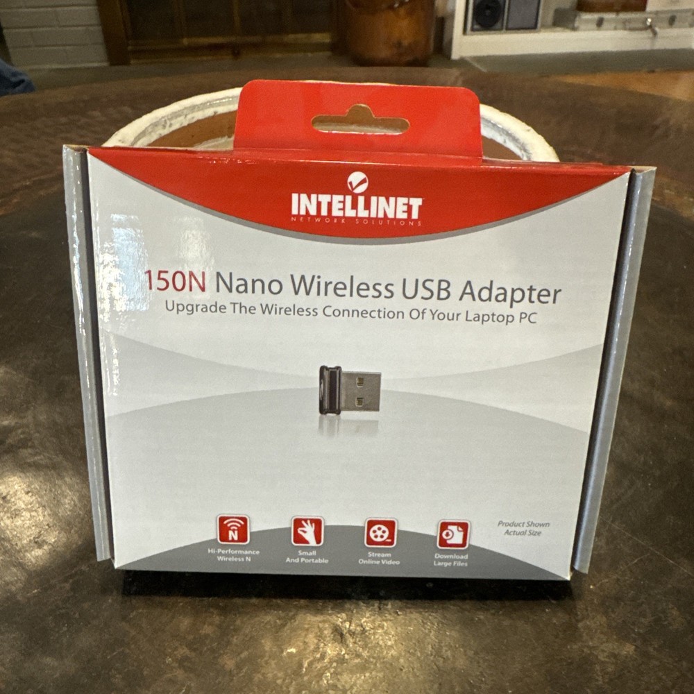 Intellinet 150N Nano Wireless USB Adapter