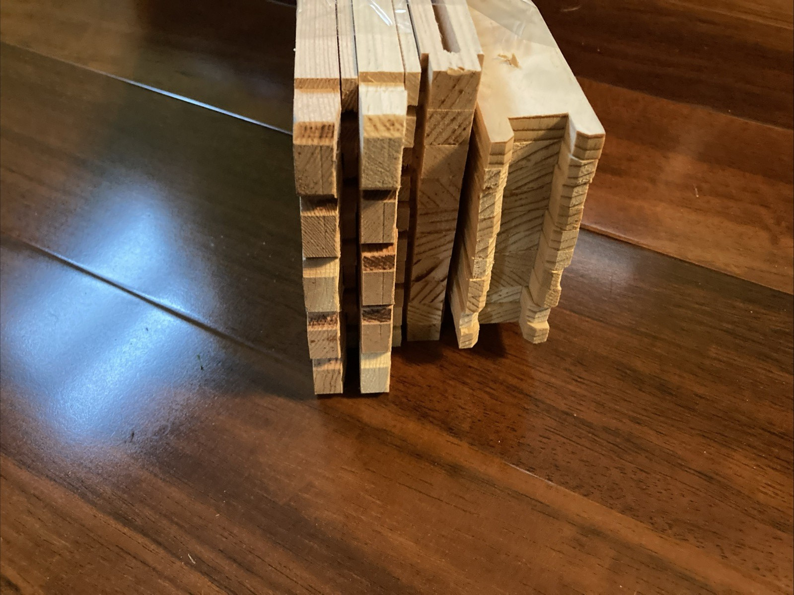 DEEP UNassembled 10pcs . AMISH Cypress. Grooved top Beehive frames.