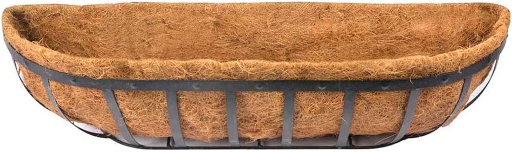 1 Pcs Trough Coco Liner 48 inch Wall Planter Replaceable Coco Liner for Windo...