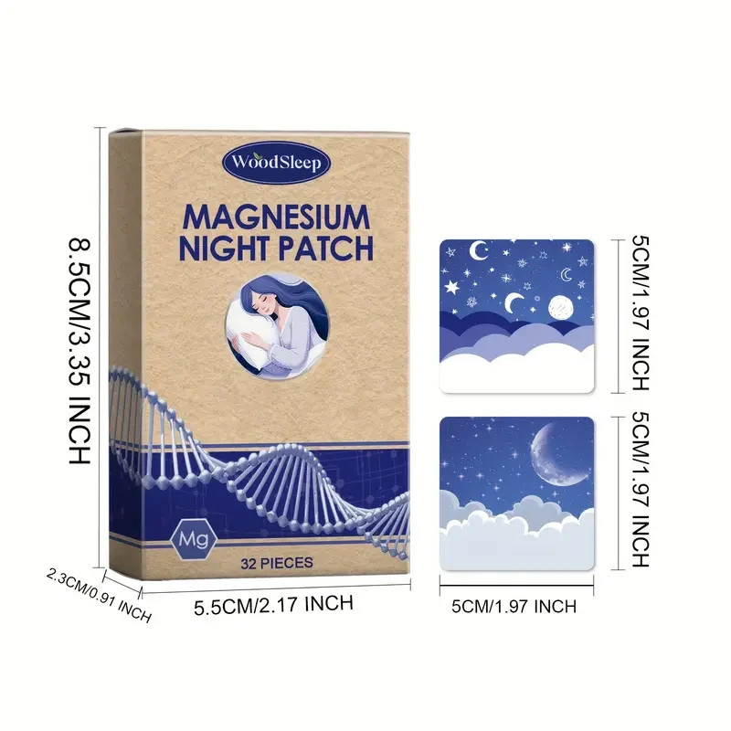Magnesium Night Patch 32 Pcs. NIB