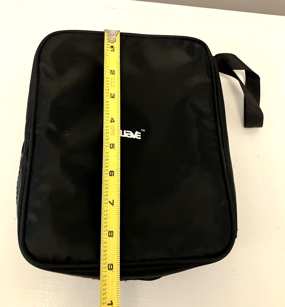 iWave Carrying Case black bag storage electronics headphone Digital Transmitter