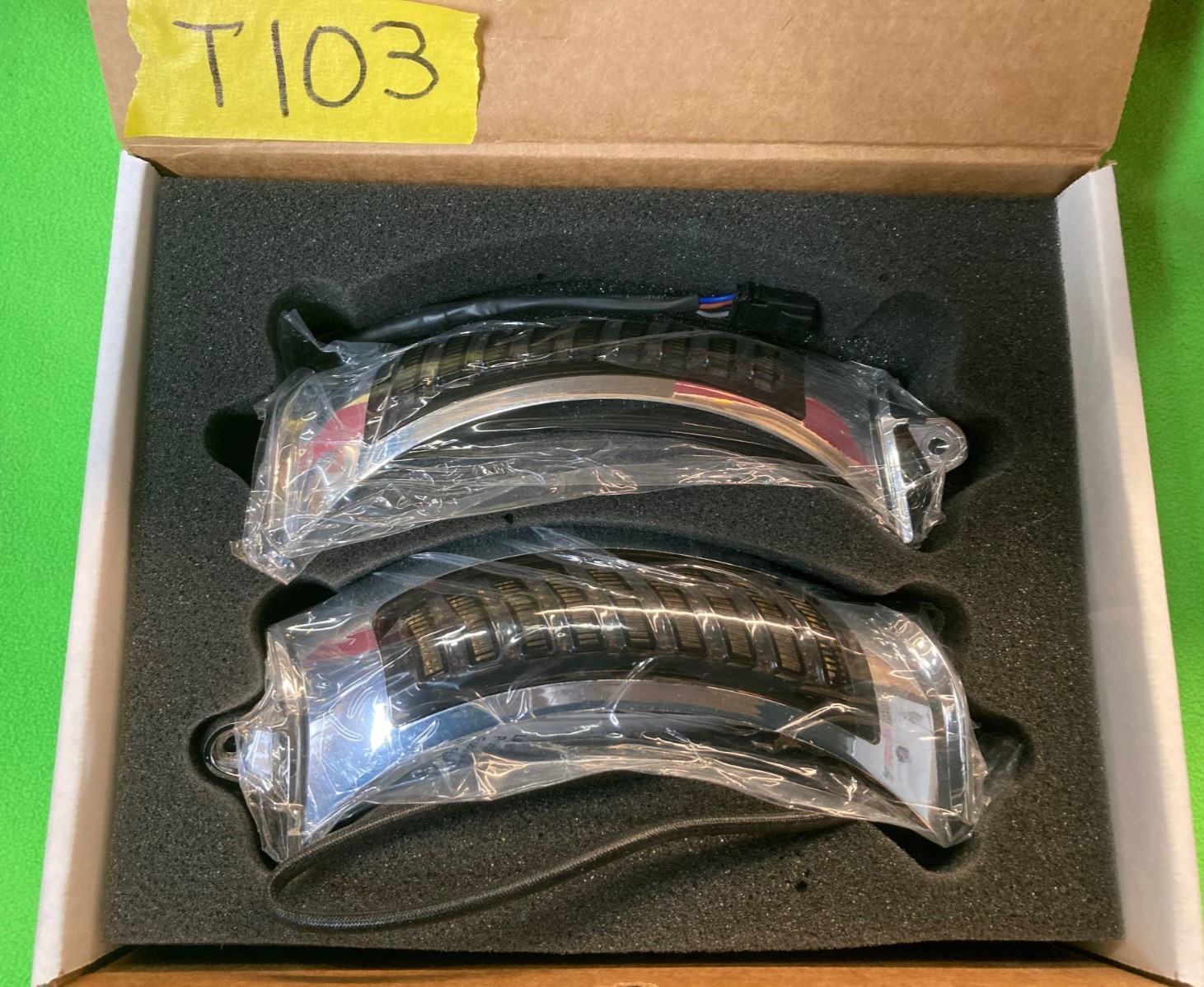 SuperSpots 15-Up Harley Road Glide Chrome LED TURN SIGNAL FAIRING VENT LIGHTS