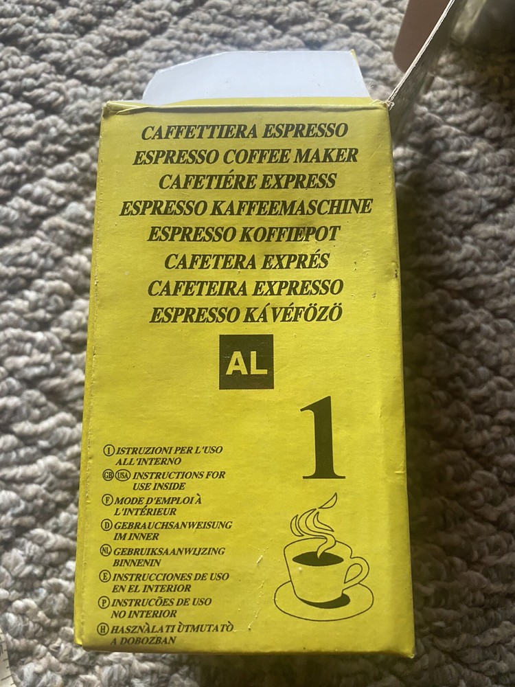 Small espresso Stove Top coffee maker 1 Cup