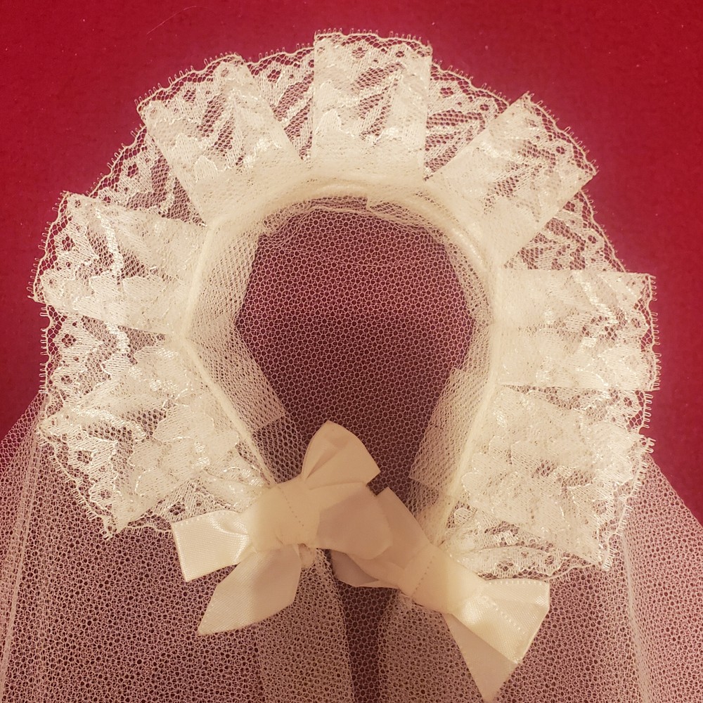 Vintage White Communion Veil