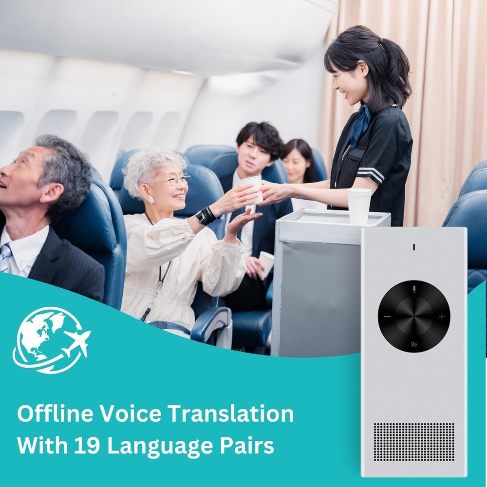 PRO Language Translator Device - Real-Time Voice Translation=