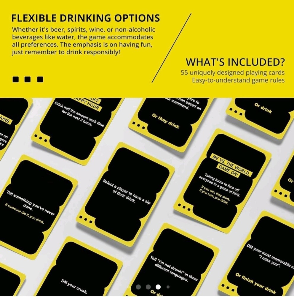 "I'm Not Drunk Card Game"