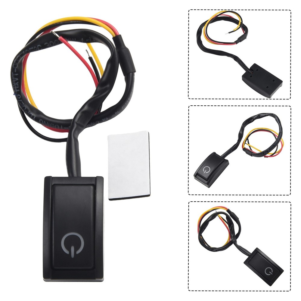 Car Kit Kit Button Switch Button Switch Plastic Double Sided Tape