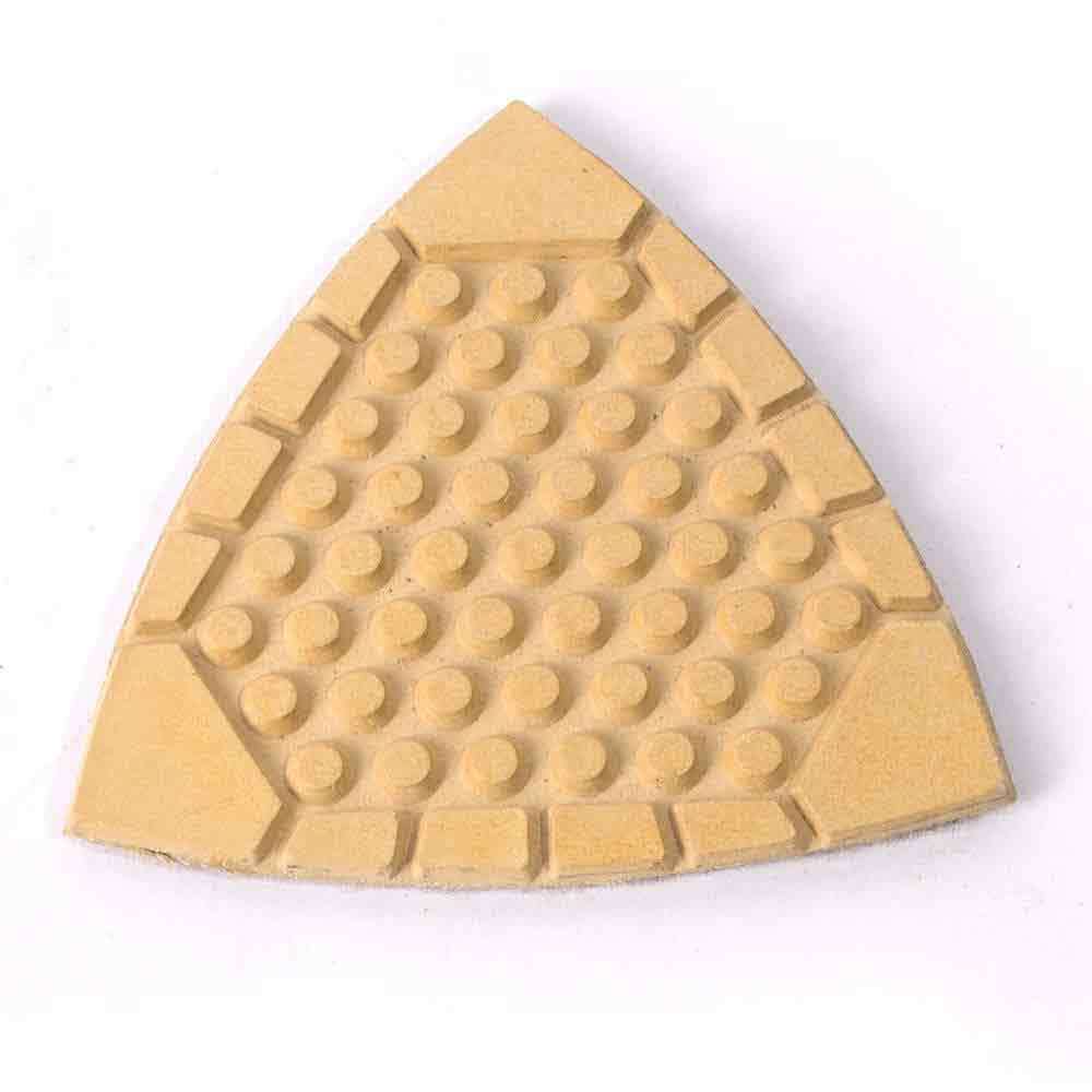 Specialty Diamond BRTTD3000 Diamond Triangular Dry Pad with 3000 Grit