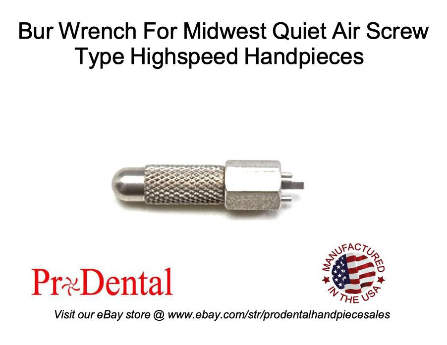 Bur Wrench For MIDWEST Quiet-Air Screw Type Dental Highspeed Handpieces
