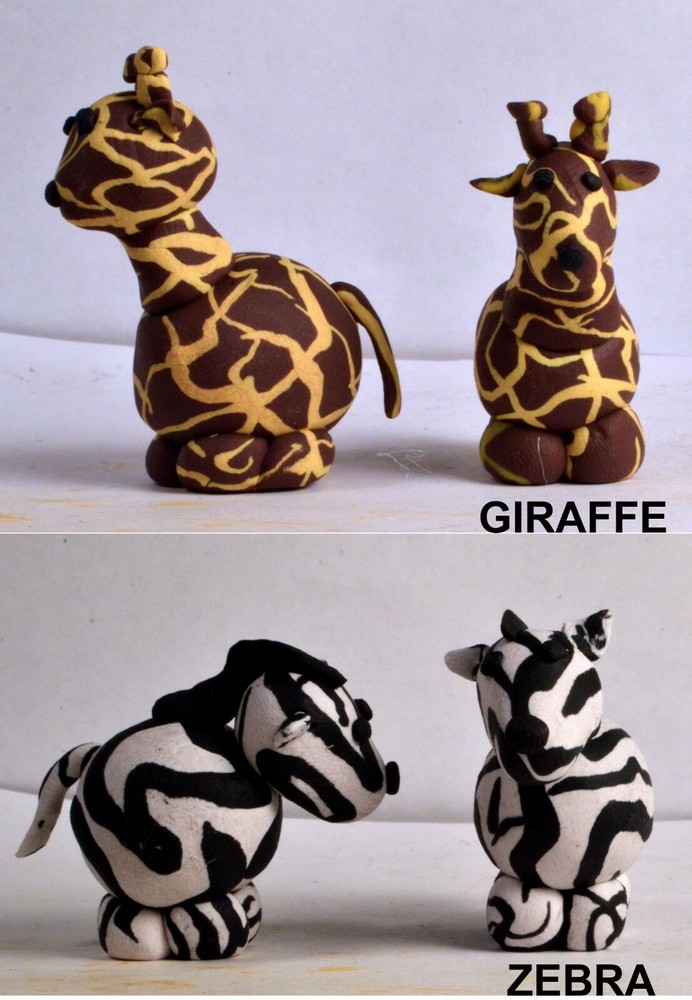 Assorted Miniature Clay Animals - Handmade [ONE ONLY]