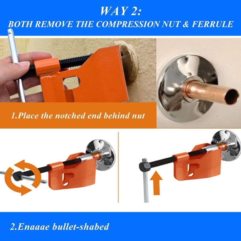 Compression Sleeve Puller Tool Remove Nut and Tube Ferrule (4661) - Ferrule Pull