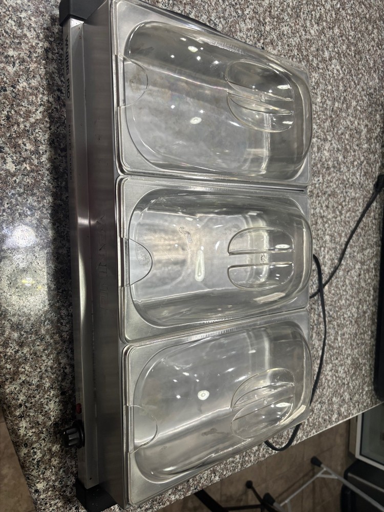 Waring Pro Buffet Server 3 Trays Model # BFS50B