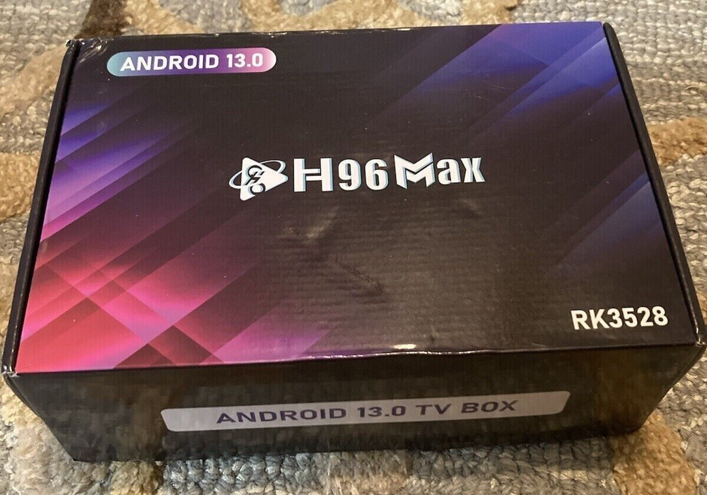 H96 MAX Android 13.0 Smart TV Network Media Stream Player