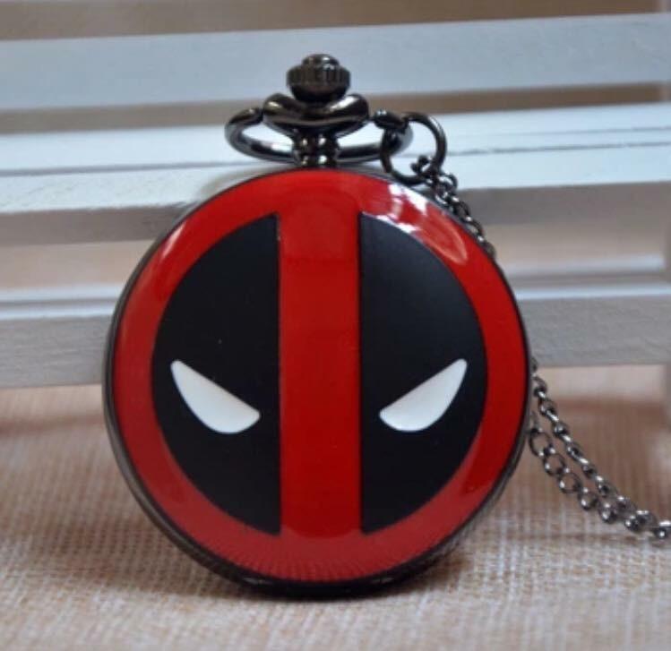 Deadpool Pocket Watch Timepiece
