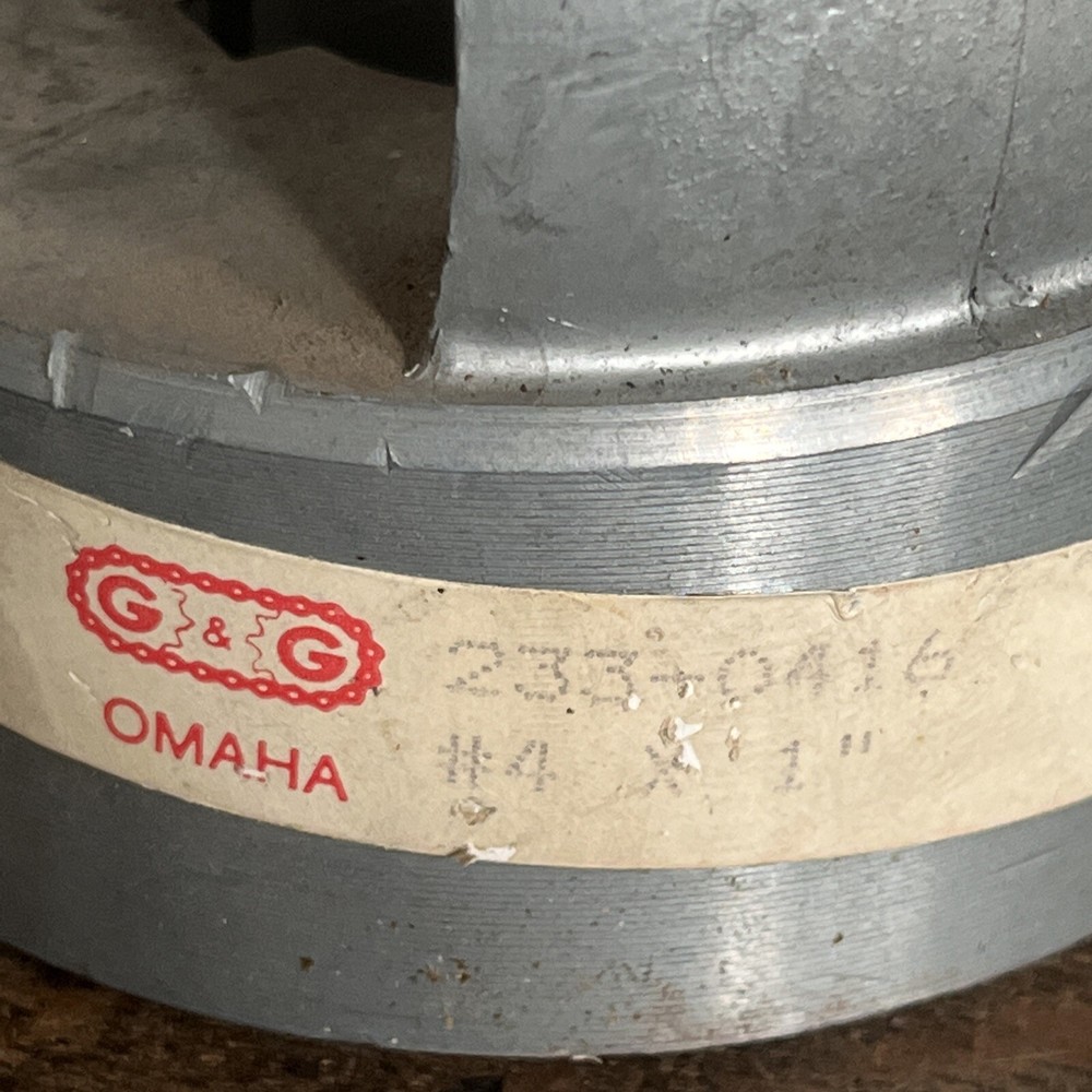 NOS G & G Flex Coupling #4  1" Bore