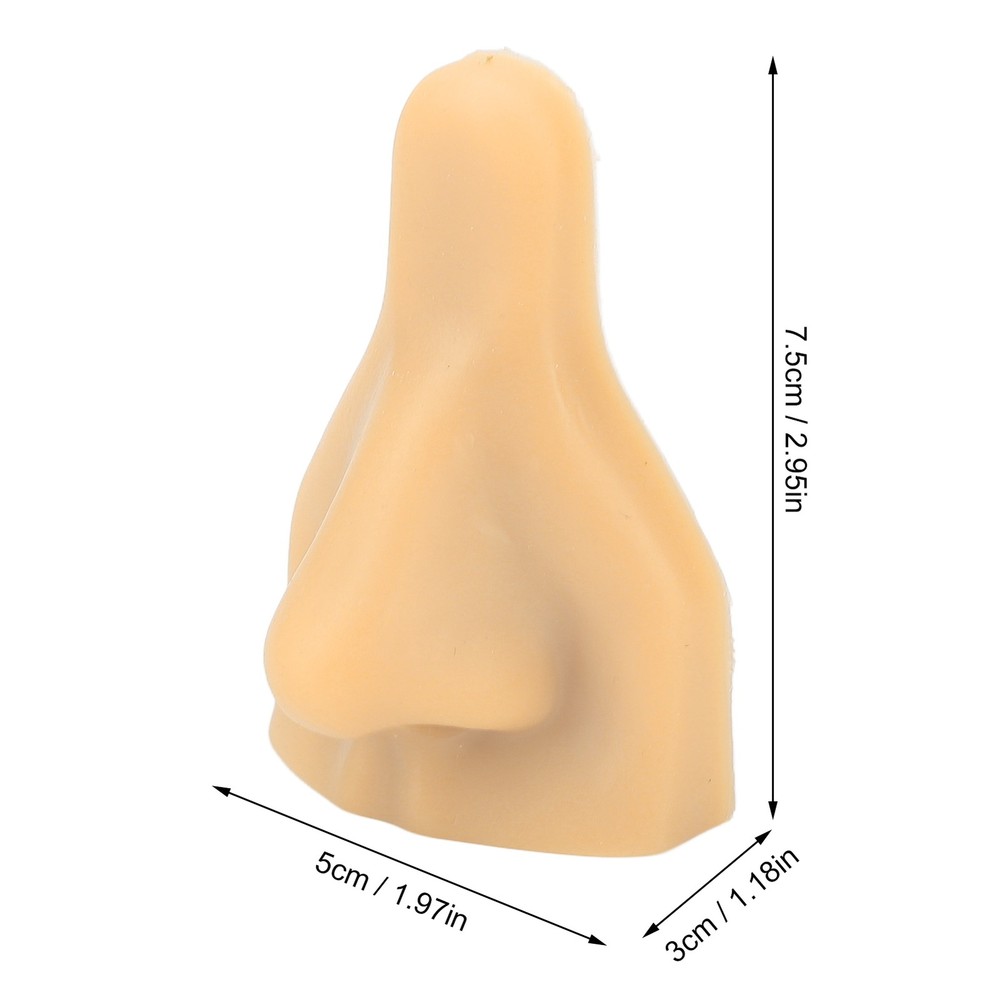 Authentic Silicone Flexible Nose Model For Practicing Suture School
