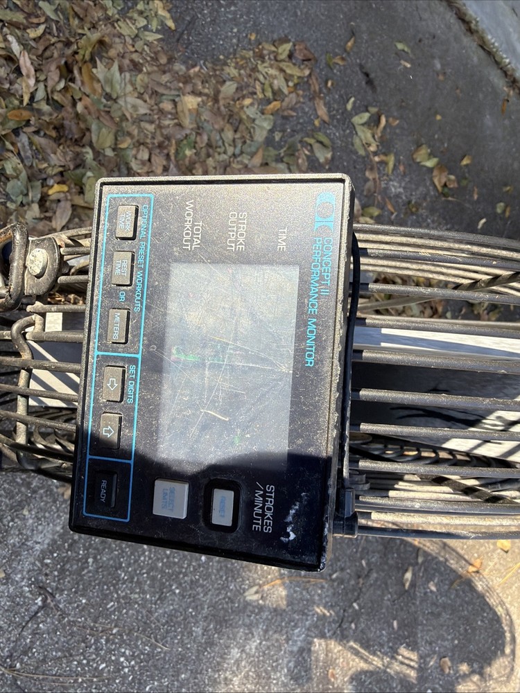 Concept 2 Rowing Machine Guy Display Monitor Needs Replacement