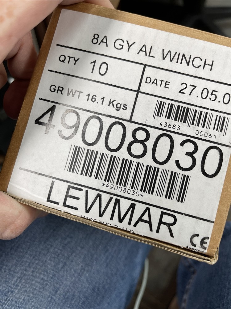 Lewmar 49008030 8A Single Speed Winch