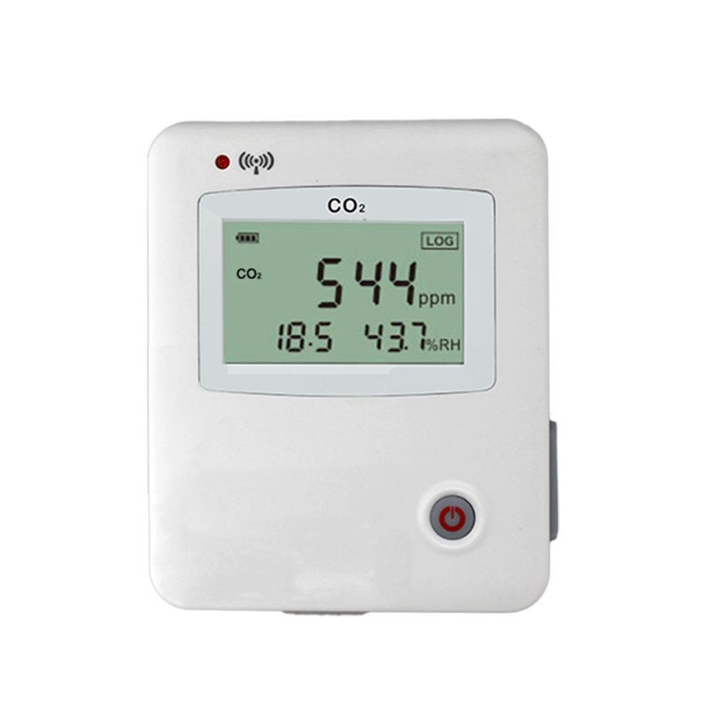 Portable Carbon Dioxide Data Logger Temperature Humidity High Resolution 1ppm