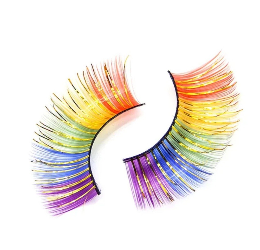 Rainbow Eyelashes