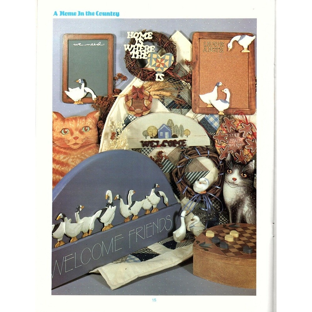 Tiny Treasures Decorative Tole Painting Instruction Pattern Book 1986