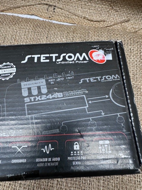 Stetsom STX 2448 DSP Digital Audio Processor Crossover 4 Channel -*New