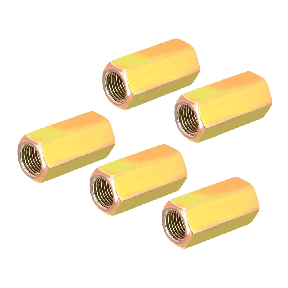 Hex Coupling Nuts M10 X 1Mm Thread 30Mm Length Sleeve Stud Rod Adapters Pipe Con