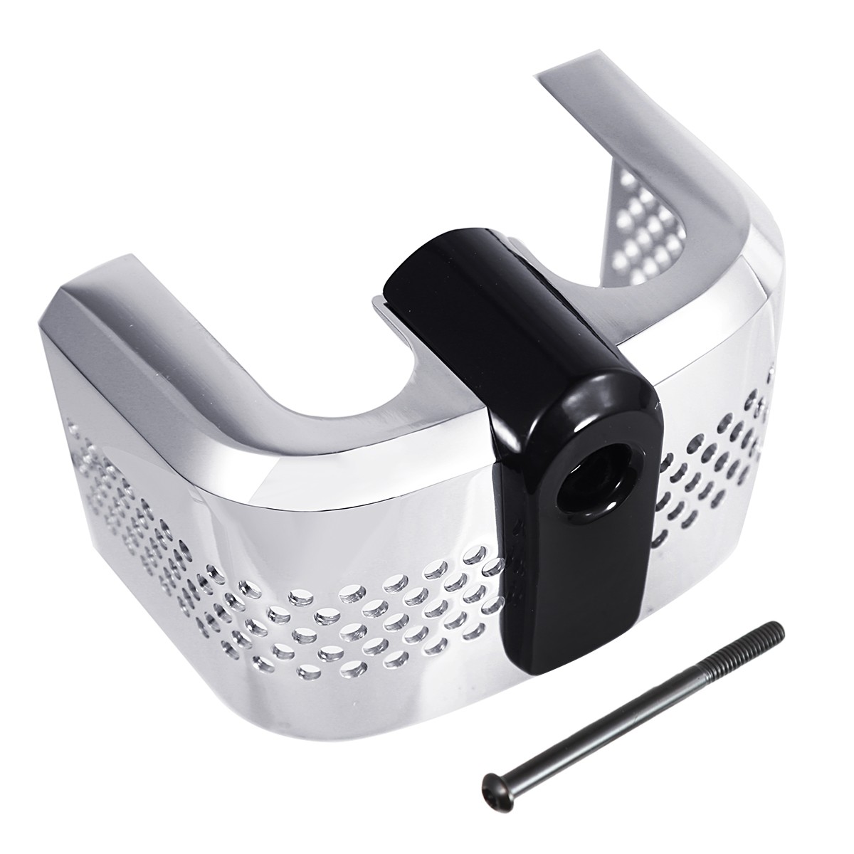 Chrome Metal gnition Coil Cover For Harley Softail Street Bob Breakout 18-22