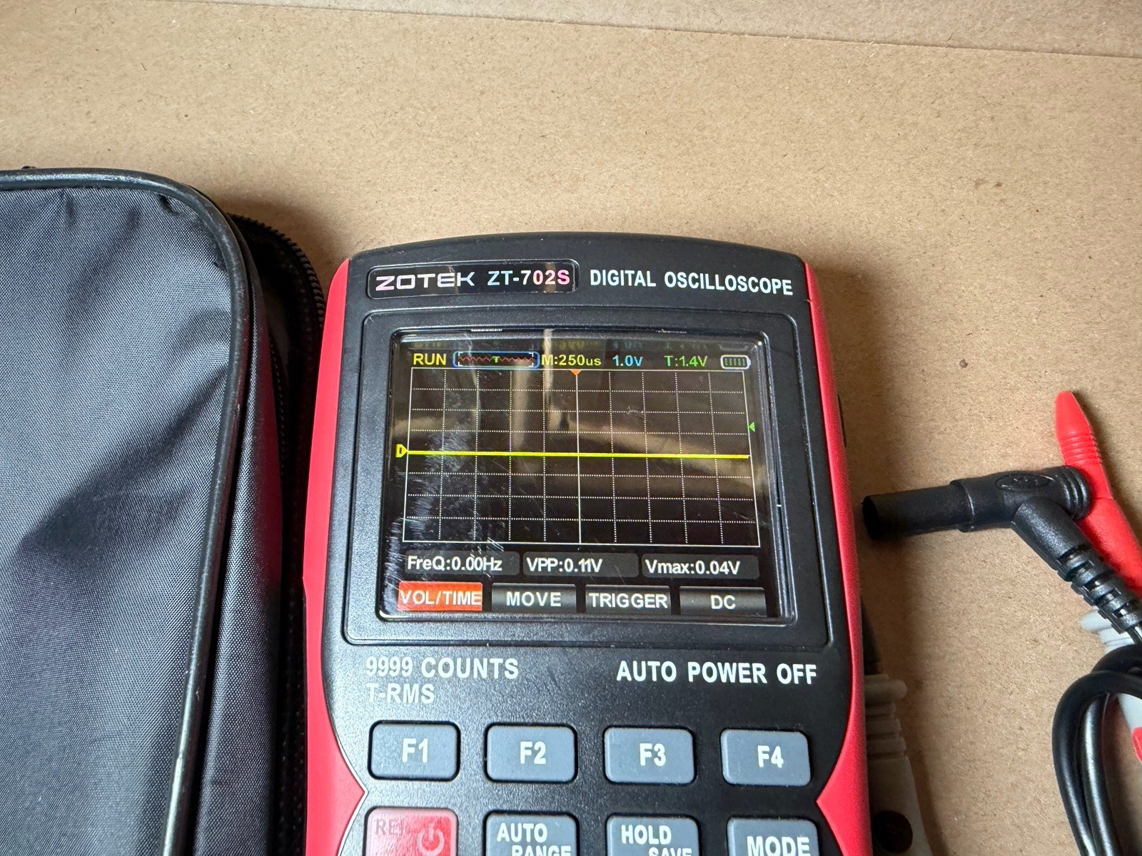 ZT-702S Digital Oscilloscope Multimeter AC DC Voltmeter Ammeter Ohmmeter 10MHz