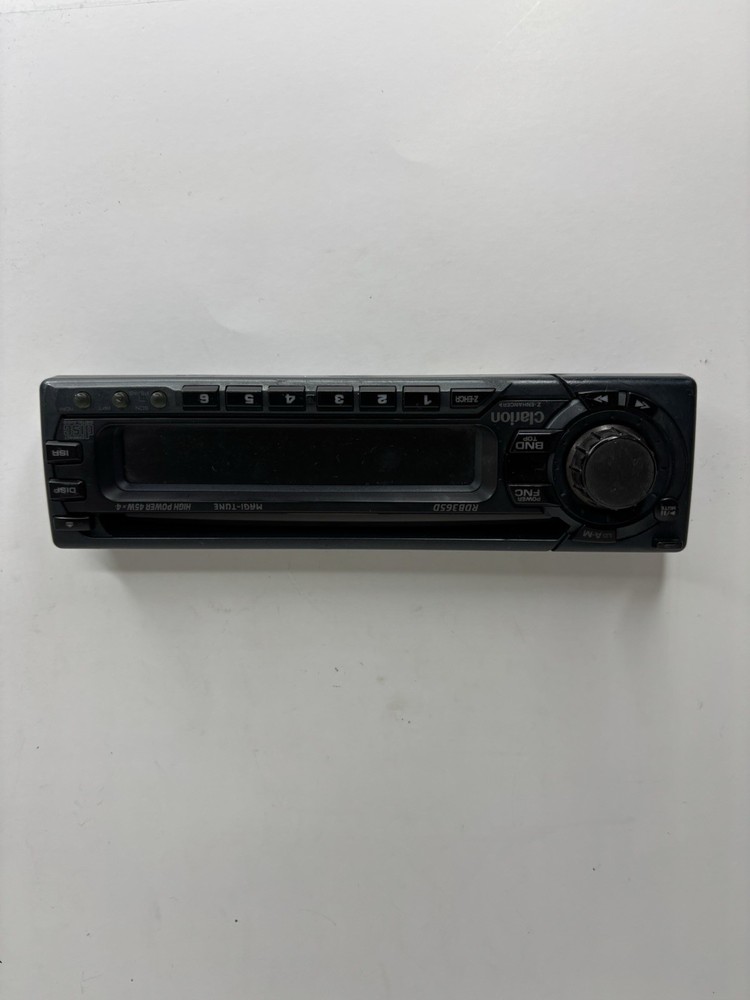 CLARION RDB365D Replacement Faceplate For Car Stereo
