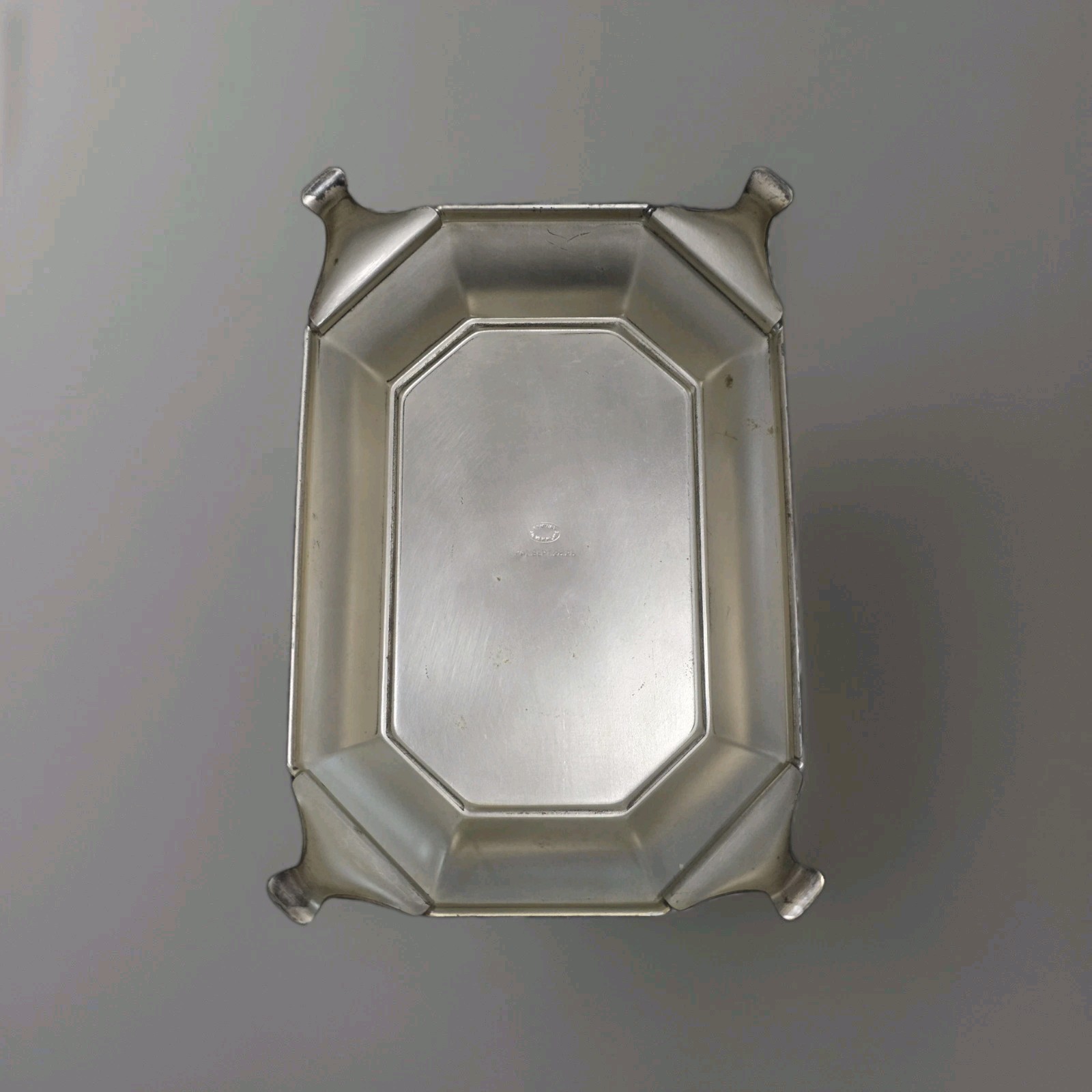 Century Silver Plate Company Blue Glass Hand Painted Samovar Patent Sept 28 1926